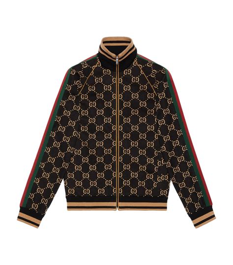 gucci men's sports jacket|gucci jacket without hoodie.